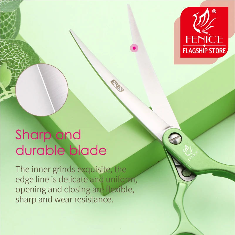 Professional 440C Curved Dog Grooming Shears