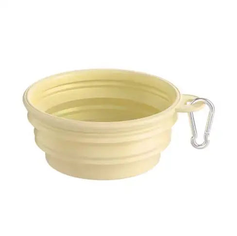 350ml Foldable Pet Water Bowl - Silicone Folding Bowl for Dogs and Cats Suitable for Outdoor Travel and Puppies