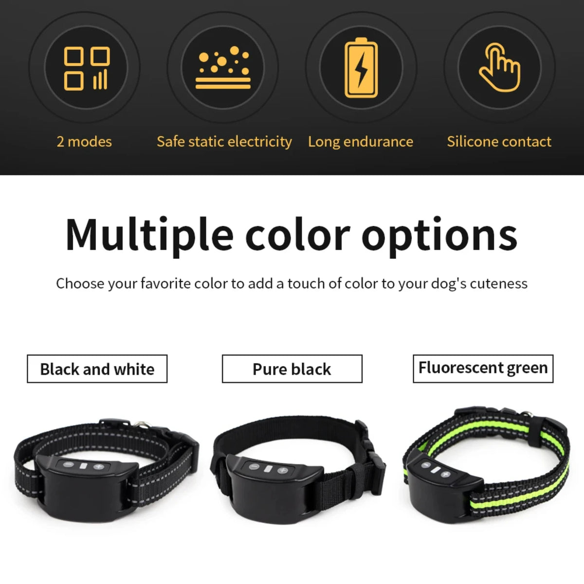 Rechargeable Automatic Anti-Bark Dog Collar