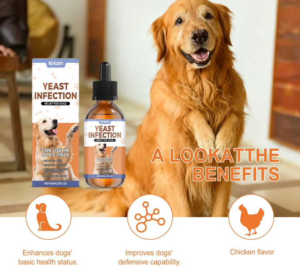 Herbal Skin & Coat Drops for Dogs