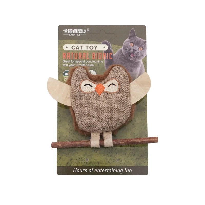 Catnip & Silvervine Dental Chew Toy
