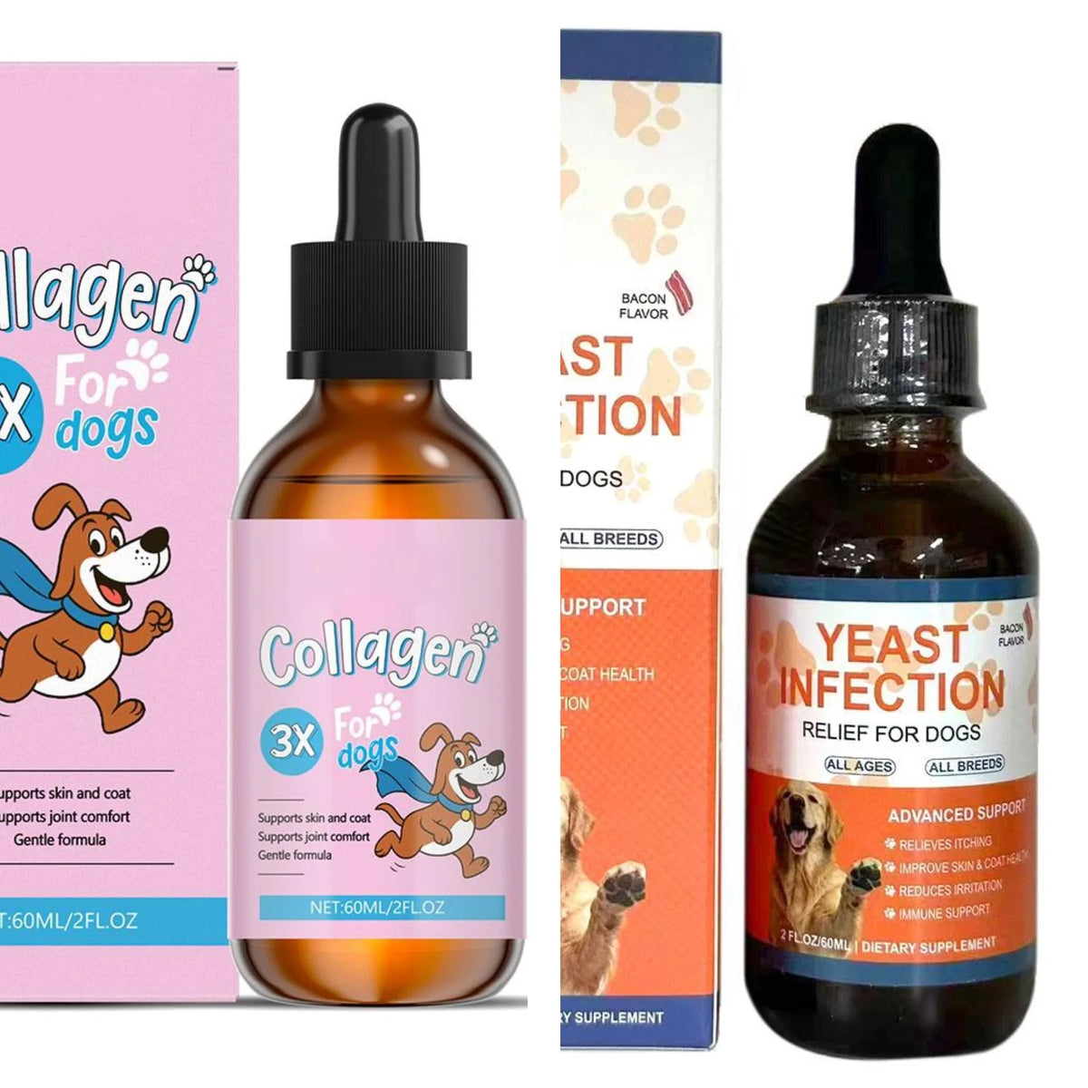 Collagen Skin & Coat Drops for Dogs