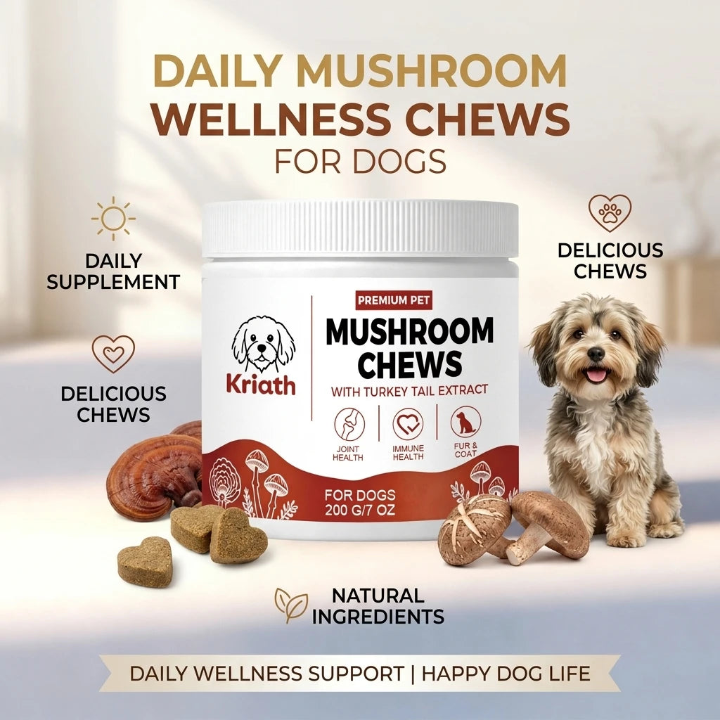 Mushroom Wellness Chews for Dogs