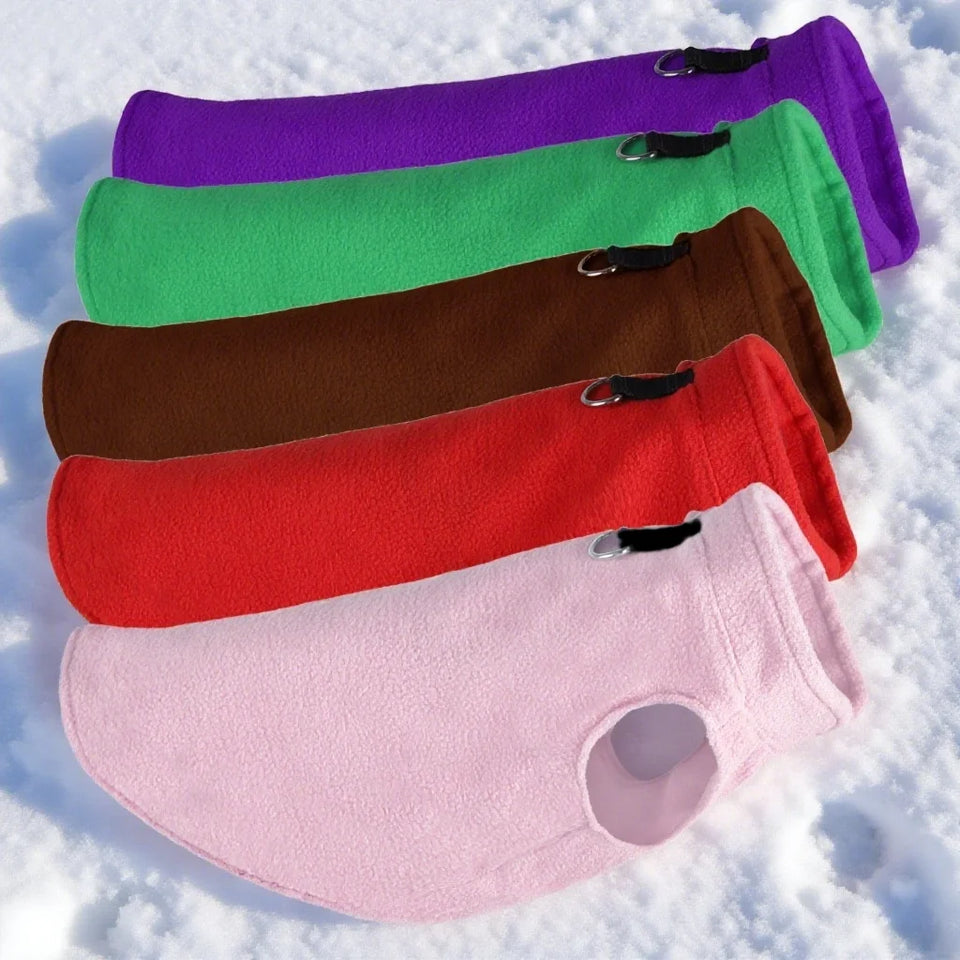 Dog vest with a leash hole, soft and comfortable. Essential for dogs when going out. Available in multiple colors.