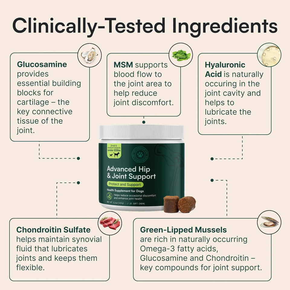 Glucosamine Hip & Joint Chews for Dogs