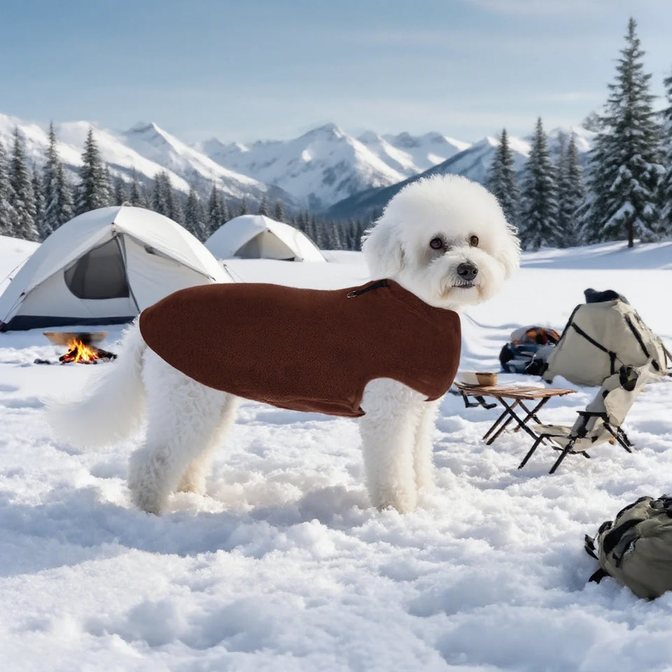 Dog vest with a leash hole, soft and comfortable. Essential for dogs when going out. Available in multiple colors.