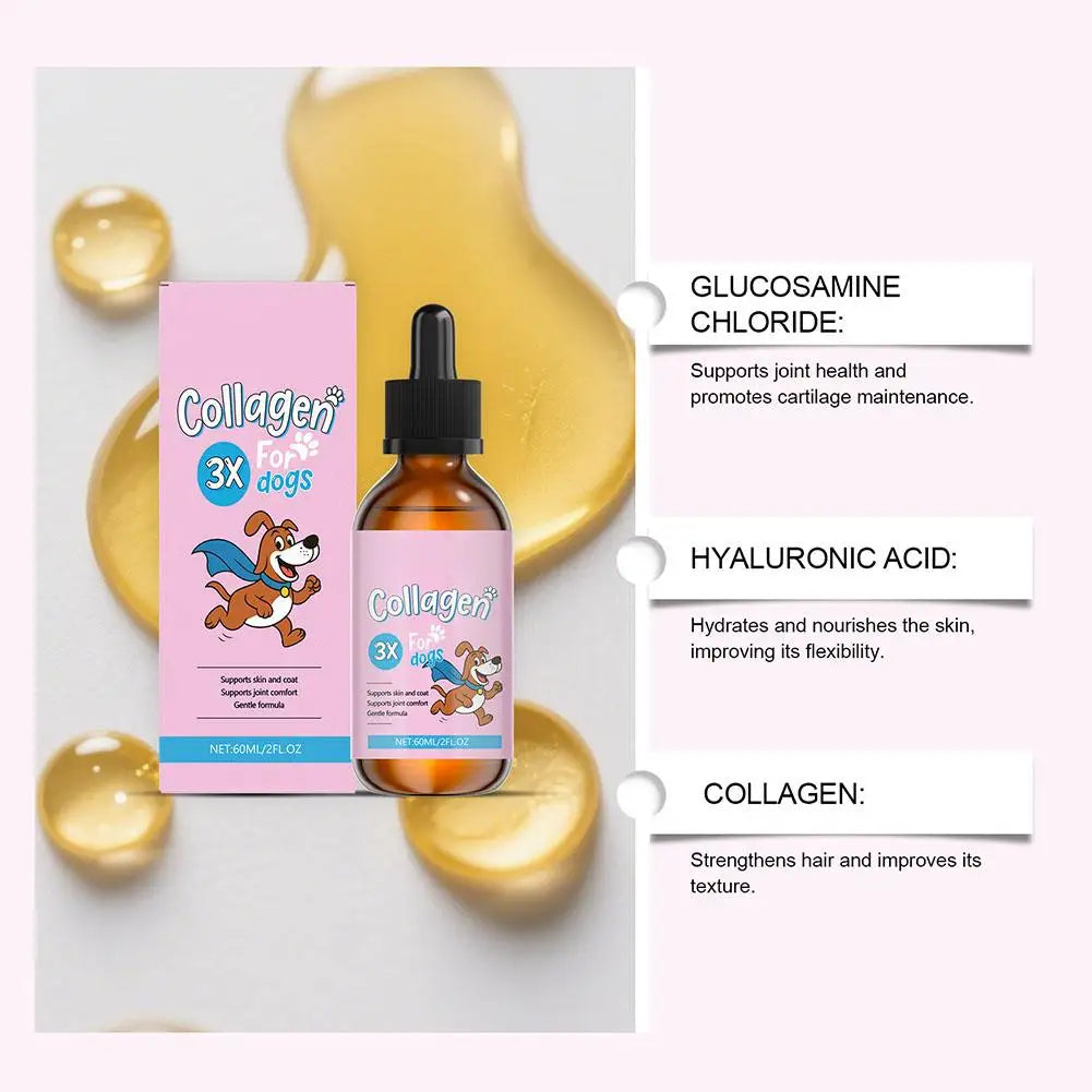 Collagen Skin & Coat Drops for Dogs