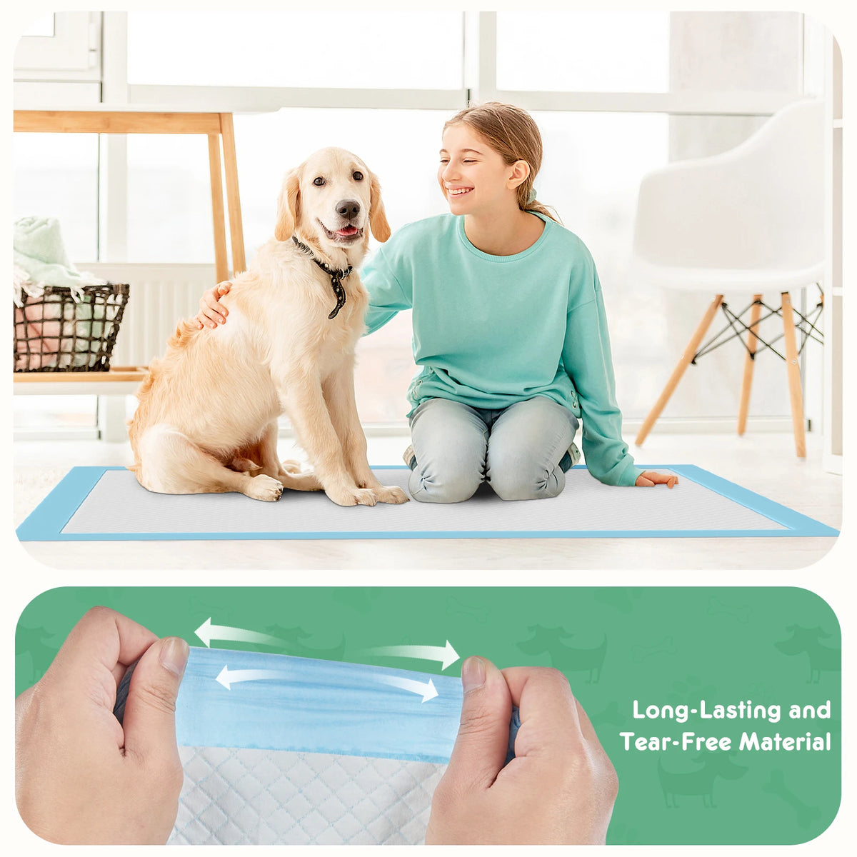 150-Count Super-Absorbent Pet Training Pads