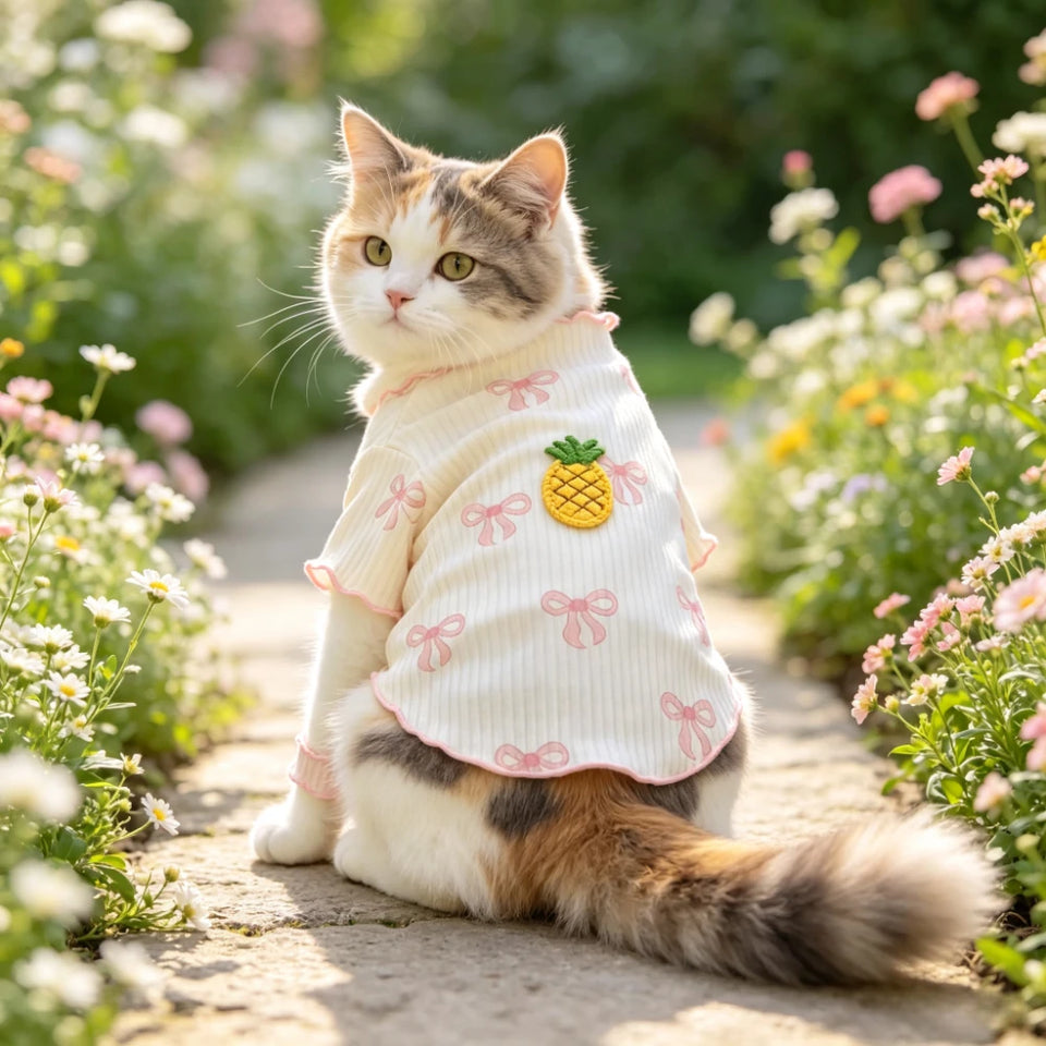 Breathable Lightweight Dog Tshirt Pet Vest Summer Wear Comfortable Elastic Soft for Small Dogs Cats Cute Design Pet Clothing Summer Outfit