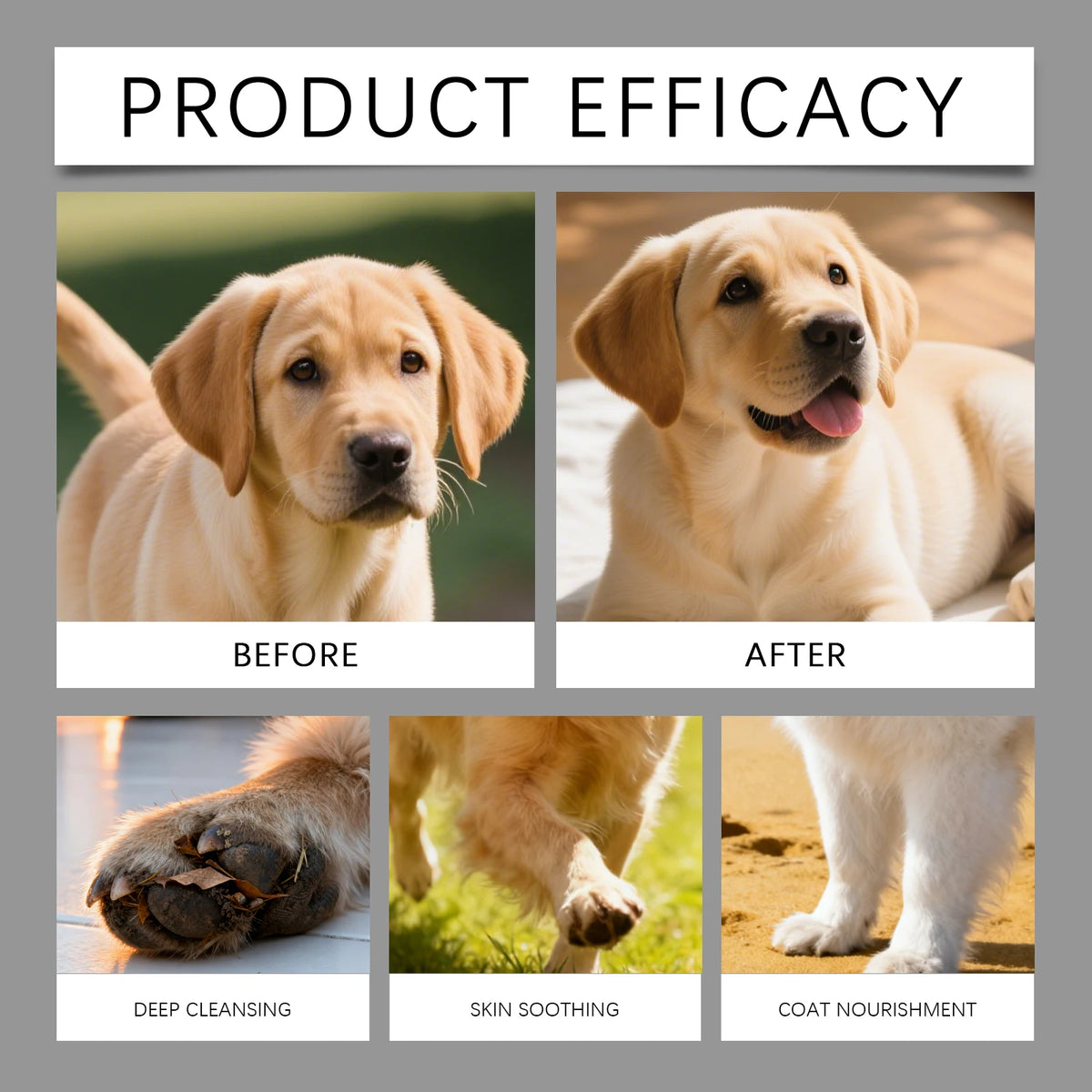 Oatmeal 4-in-1 Dog Shampoo