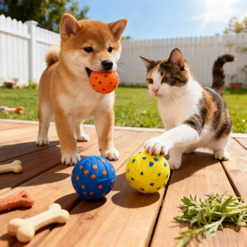 Automatic Moving & Bouncing Dog Ball