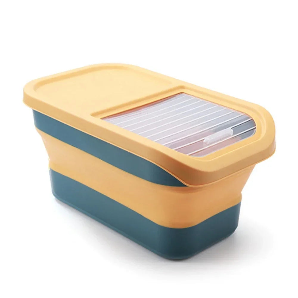 Collapsible Airtight Pet Food Storage Container