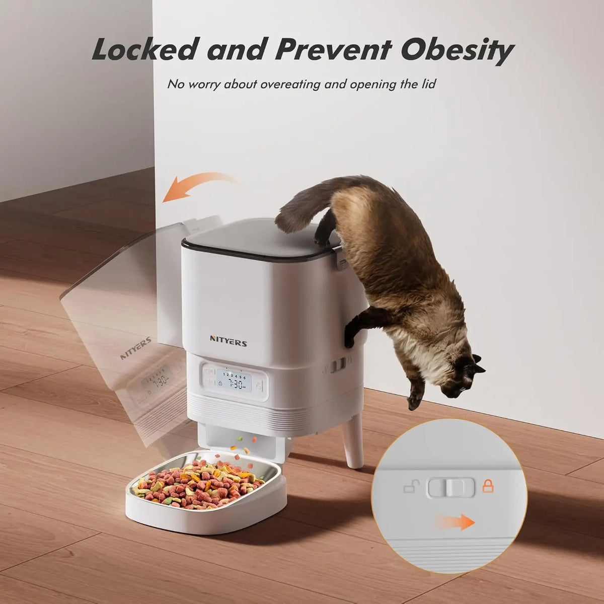 4.5L WiFi Automatic Feeder for Cats & Dogs