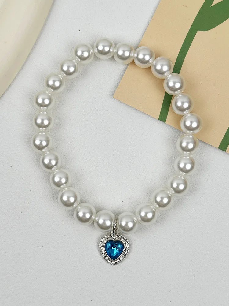 Princess Style Pet Pearl Collar for Dogs Cats - Cute Jewelry Accessory for Puppy Kitten Chihuahua Perfect Wedding Gift