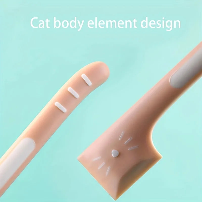 Reusable Pet Canned Spoon Silicone Pet Wet Food Mixing Spoon Pet Tableware Accessories Feeder Shovel Feeding Stirring Spoons