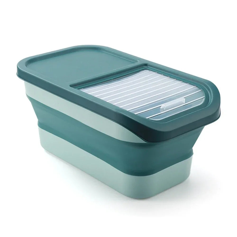 Collapsible Airtight Pet Food Storage Container