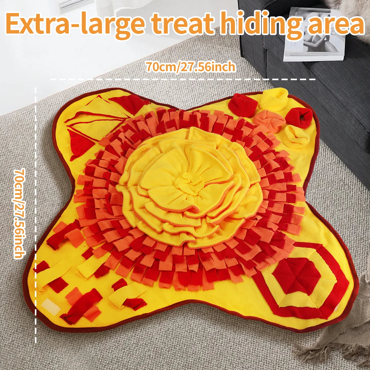 Washable Snuffle & Slow-Feeding Mat for Pets
