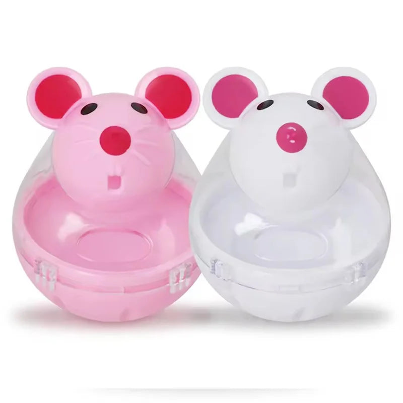 Treat-Dispensing Tumbler Ball for Cats