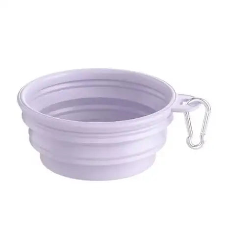 350ml Foldable Pet Water Bowl - Silicone Folding Bowl for Dogs and Cats Suitable for Outdoor Travel and Puppies