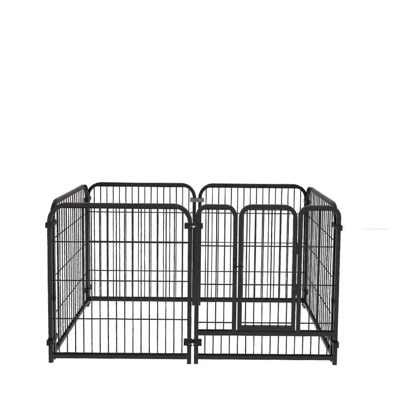 Foldable 6-Panel Pet Playpen & Safety Fence