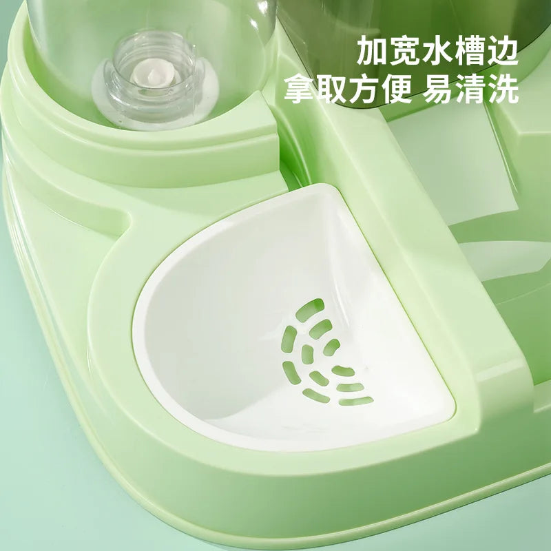 Pet Automatic Feeder Cat Bowl Water Food Integrated Dog Water Dispenser Cat Food and Cat Supplies