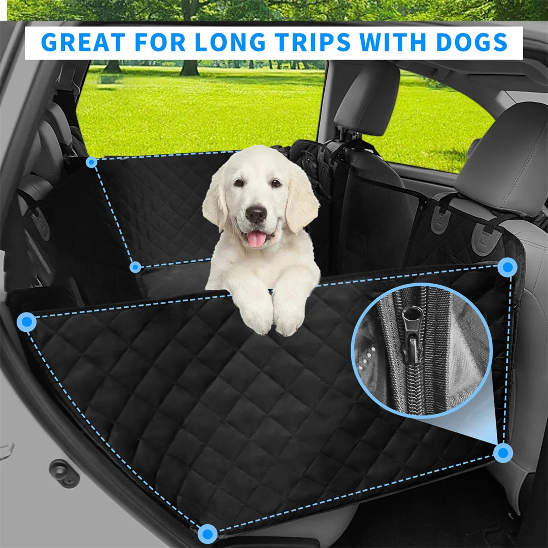 Waterproof Dog Back-Seat Hammock & Extender