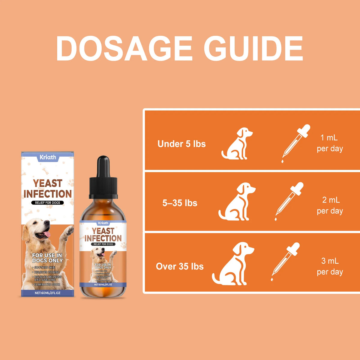 Herbal Skin & Coat Drops for Dogs