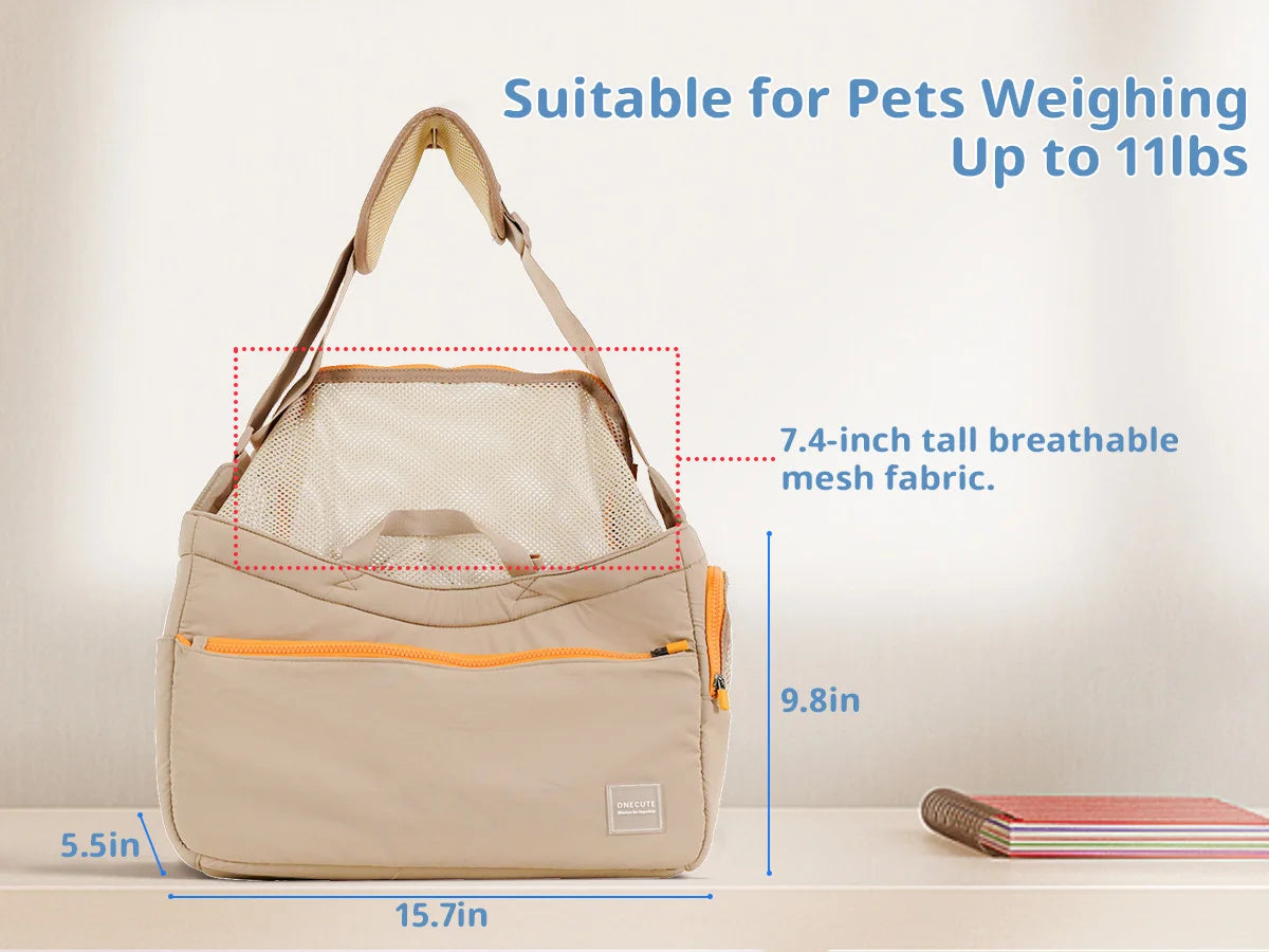 Airline-Style Foldable Dog Carrier Backpack
