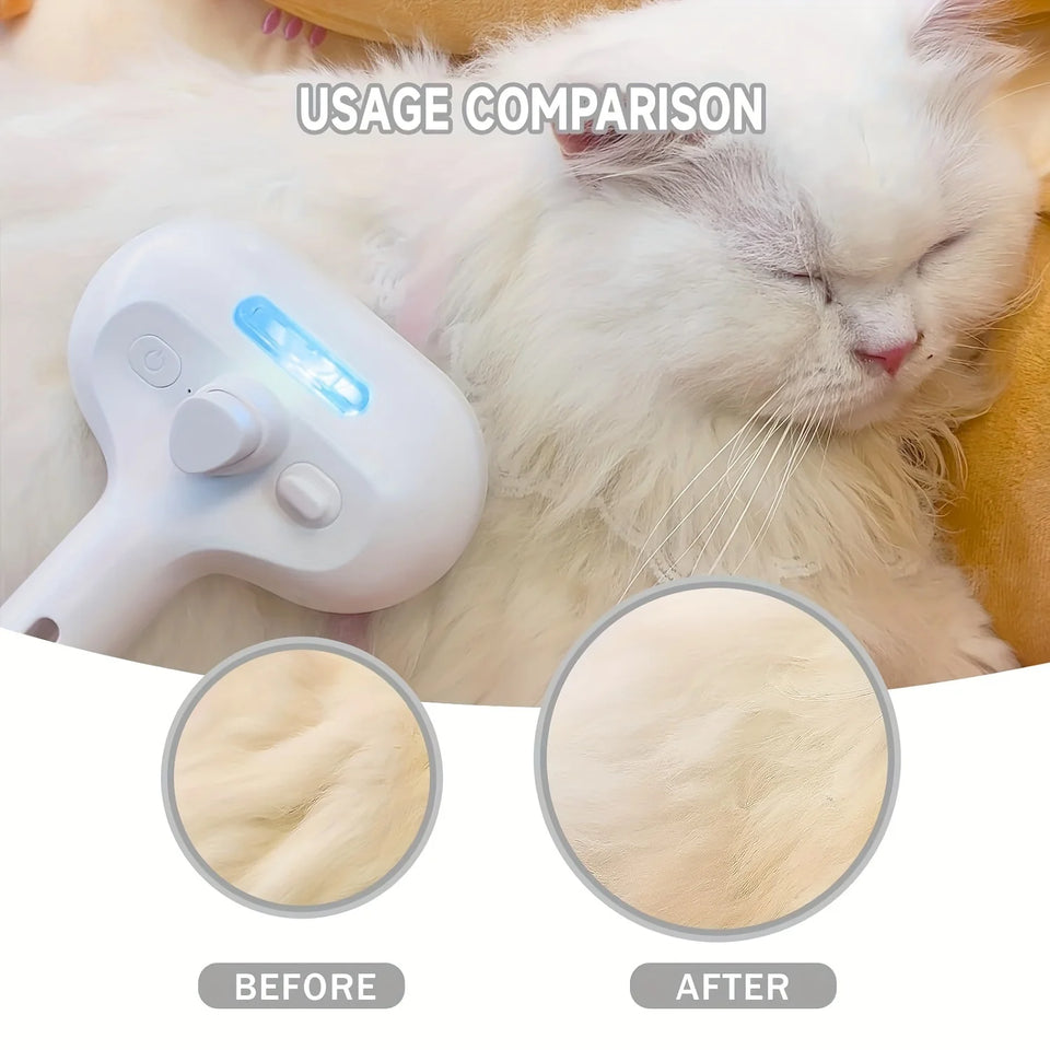 Pet Spray Comb & Mist Grooming Brush