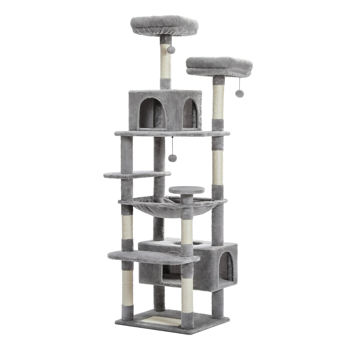 Large Multi-Level Cat Tower with Caves & Perches