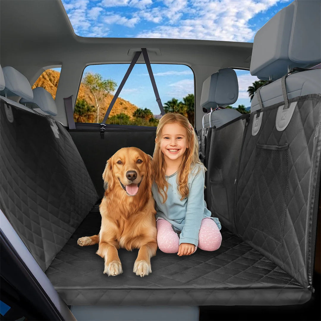 Waterproof Dog Back-Seat Hammock & Extender
