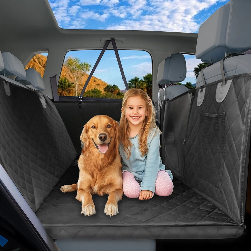Waterproof Dog Back-Seat Hammock & Extender