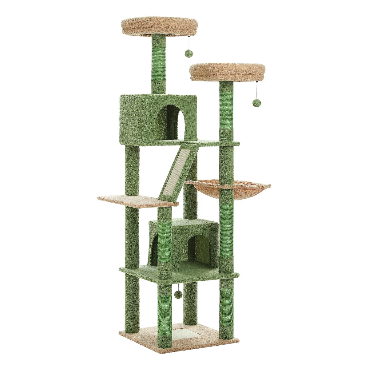 Large Multi-Level Cat Tower with Caves & Perches