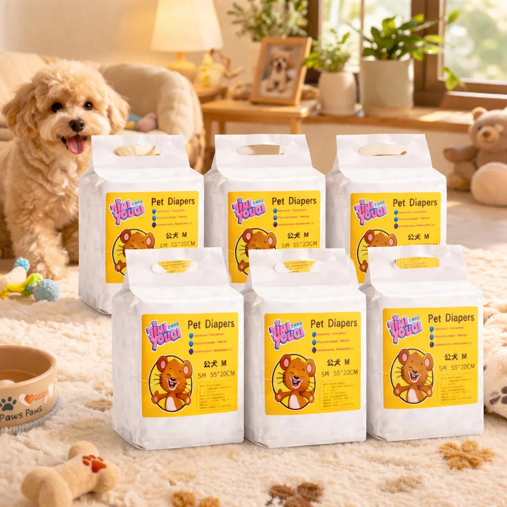 30-Count Disposable Pet Diapers