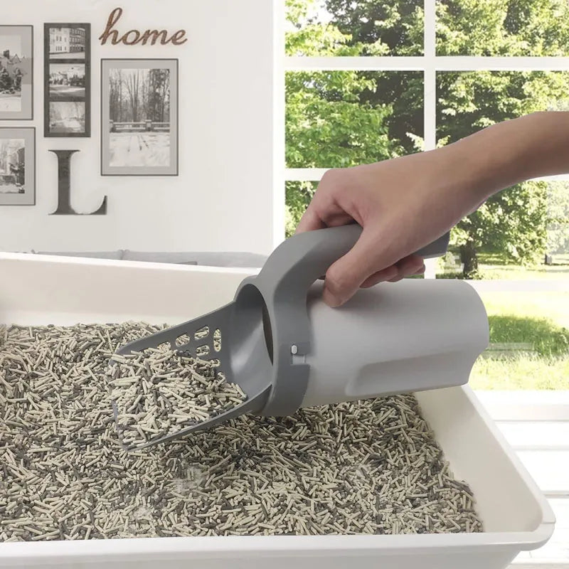 Removable-Filter Cat Litter Scoop