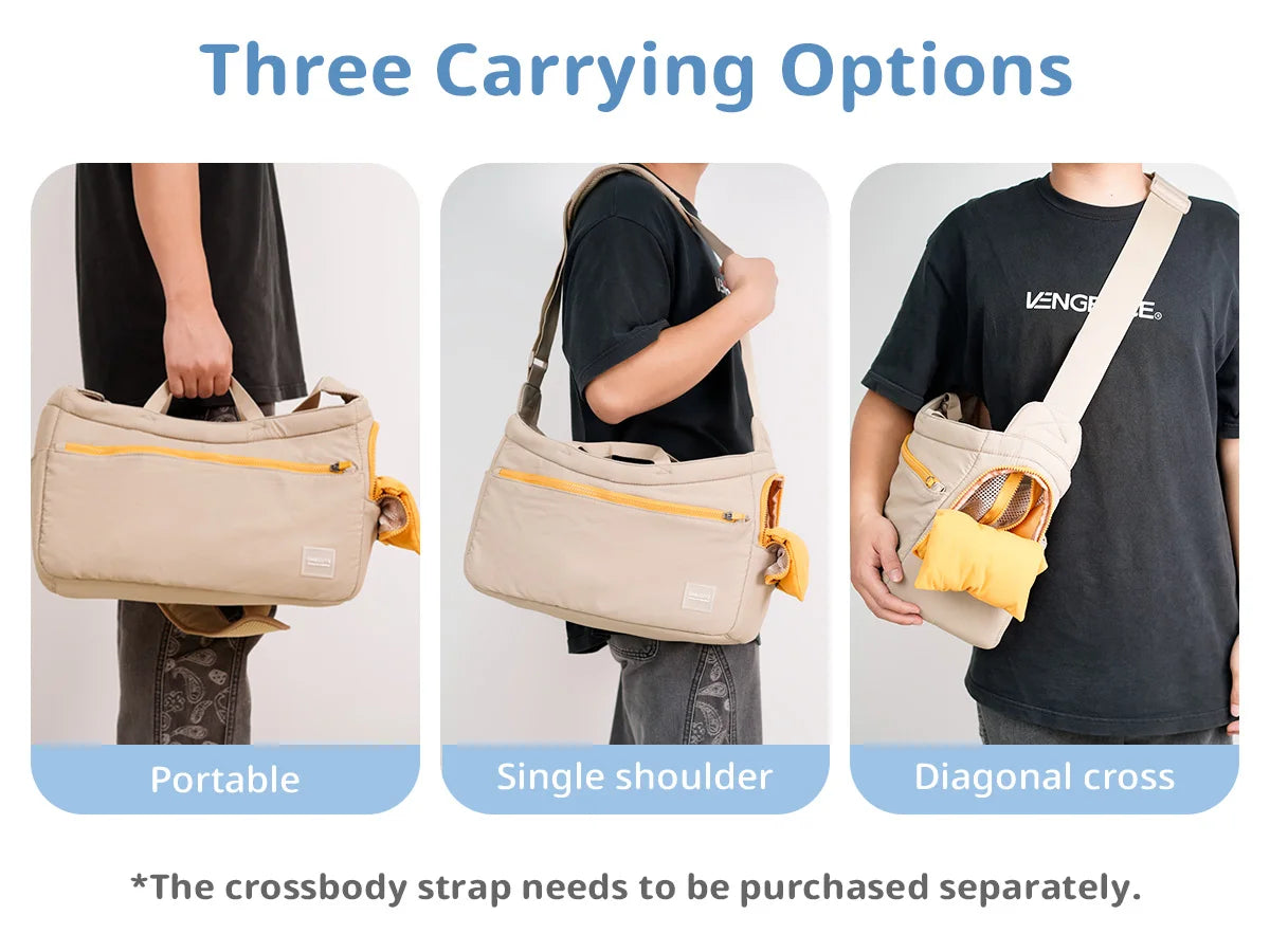 Airline-Style Foldable Dog Carrier Backpack