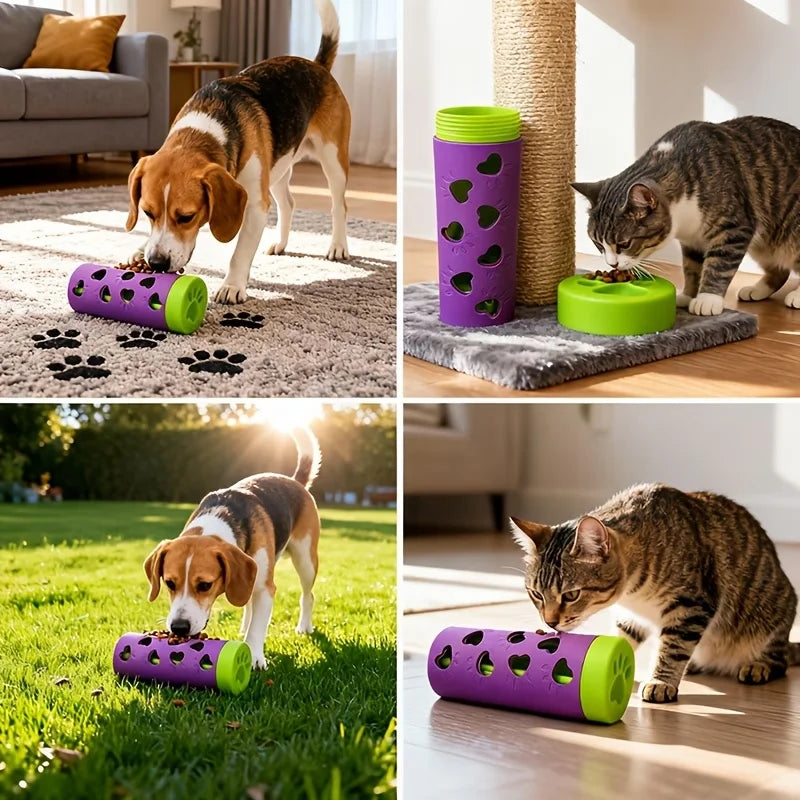Slow Feeder Treat Dispenser & Chew Toy