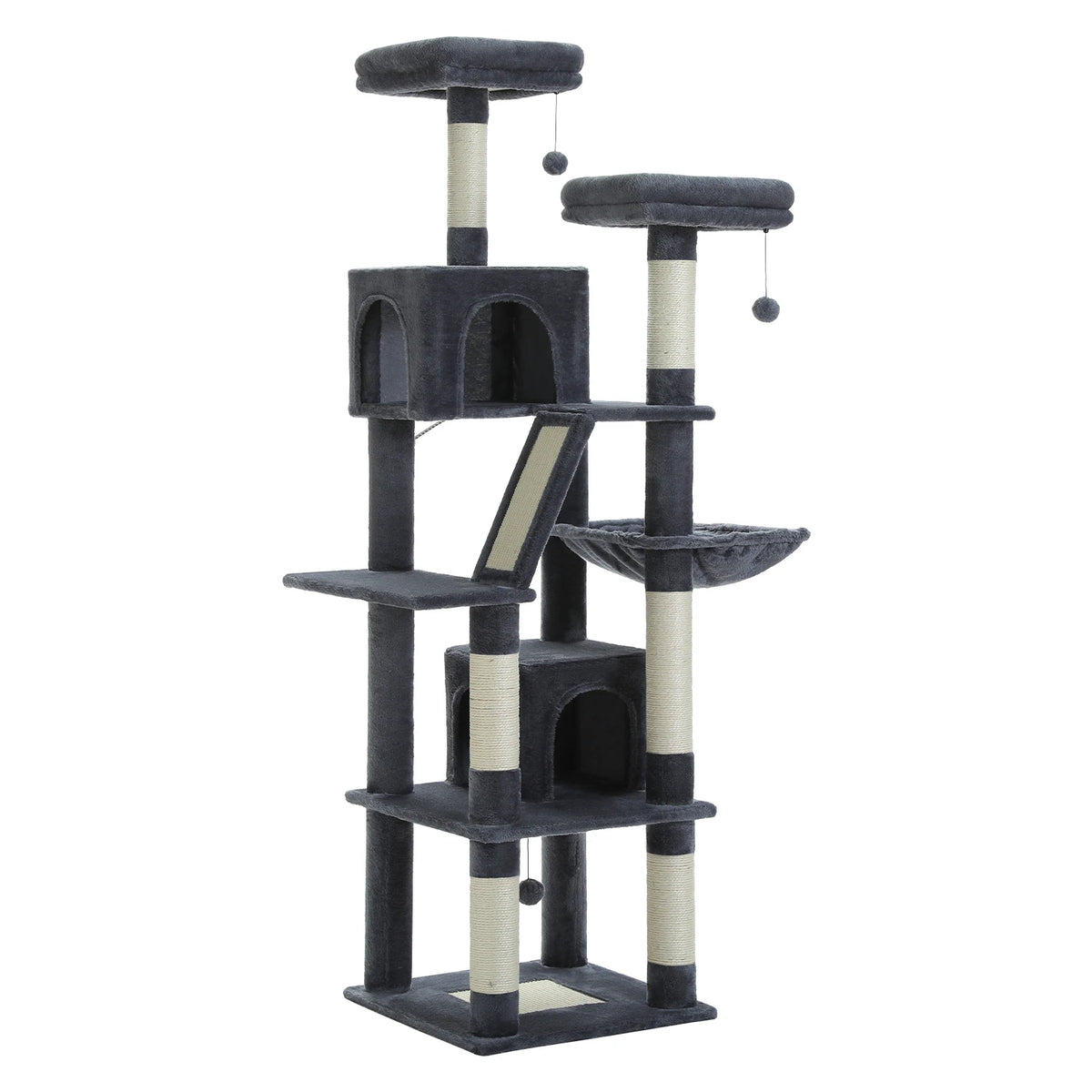 Large Multi-Level Cat Tower with Caves & Perches