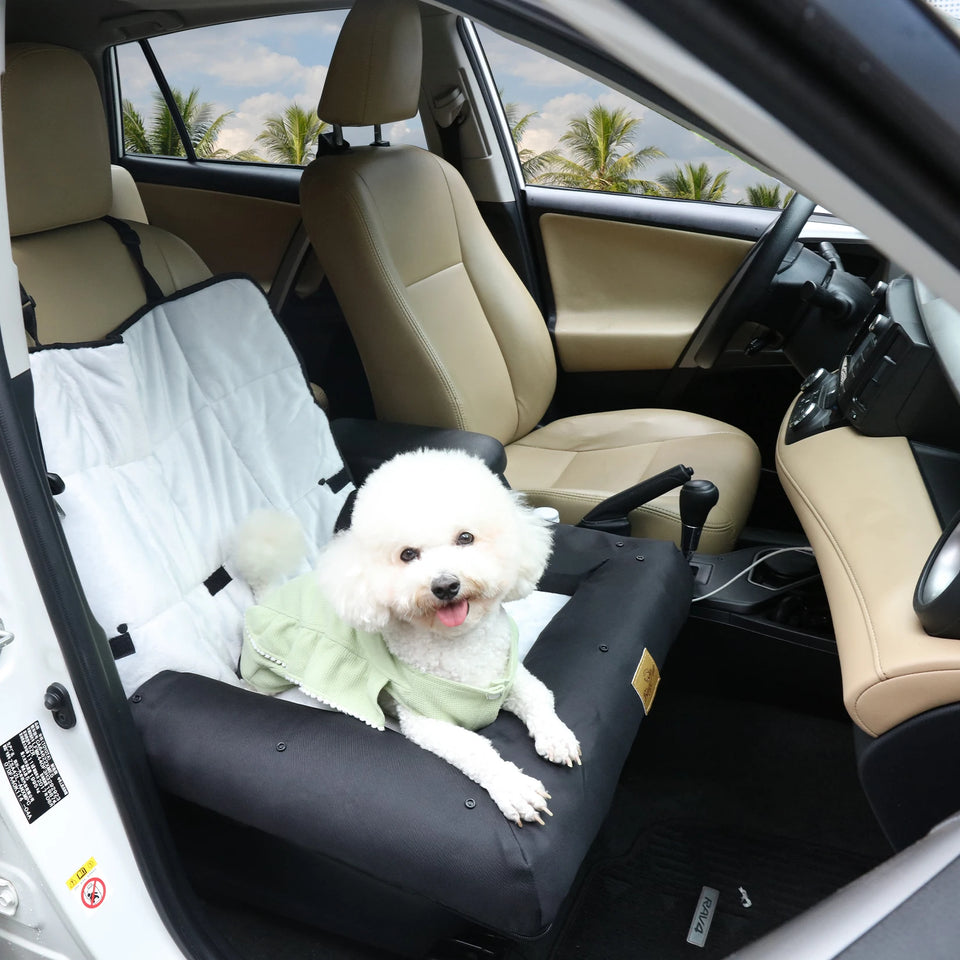 Waterproof Dog Car Booster Seat & Travel Bed