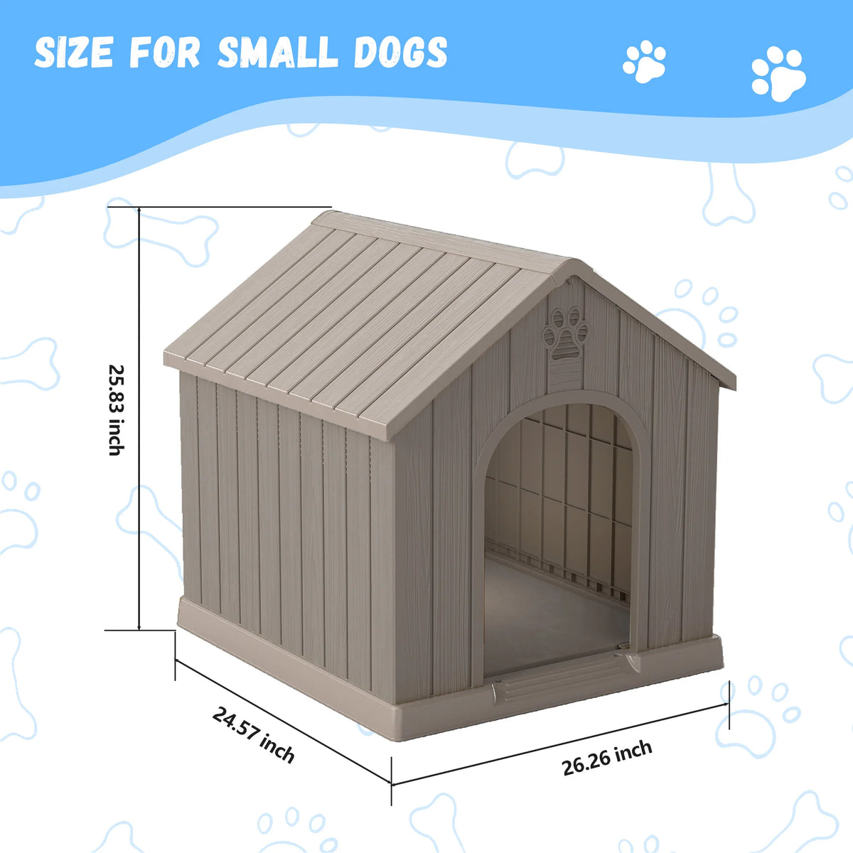 Weather-Resistant Outdoor Dog House