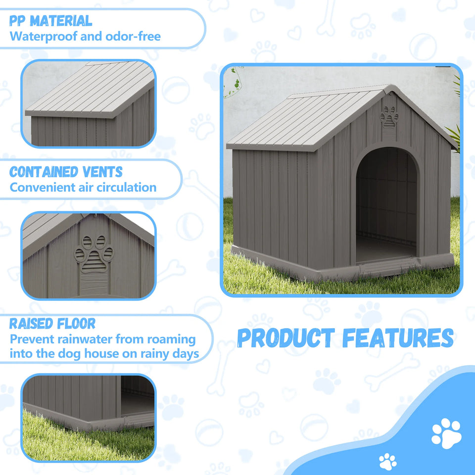Weather-Resistant Outdoor Dog House