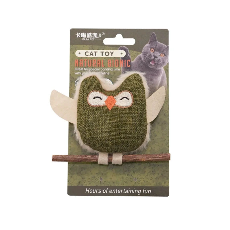 Catnip & Silvervine Dental Chew Toy
