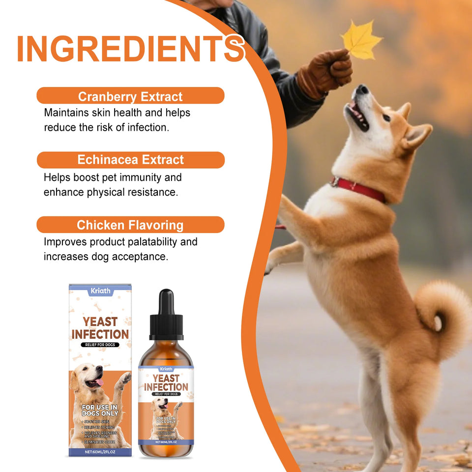 Herbal Skin & Coat Drops for Dogs