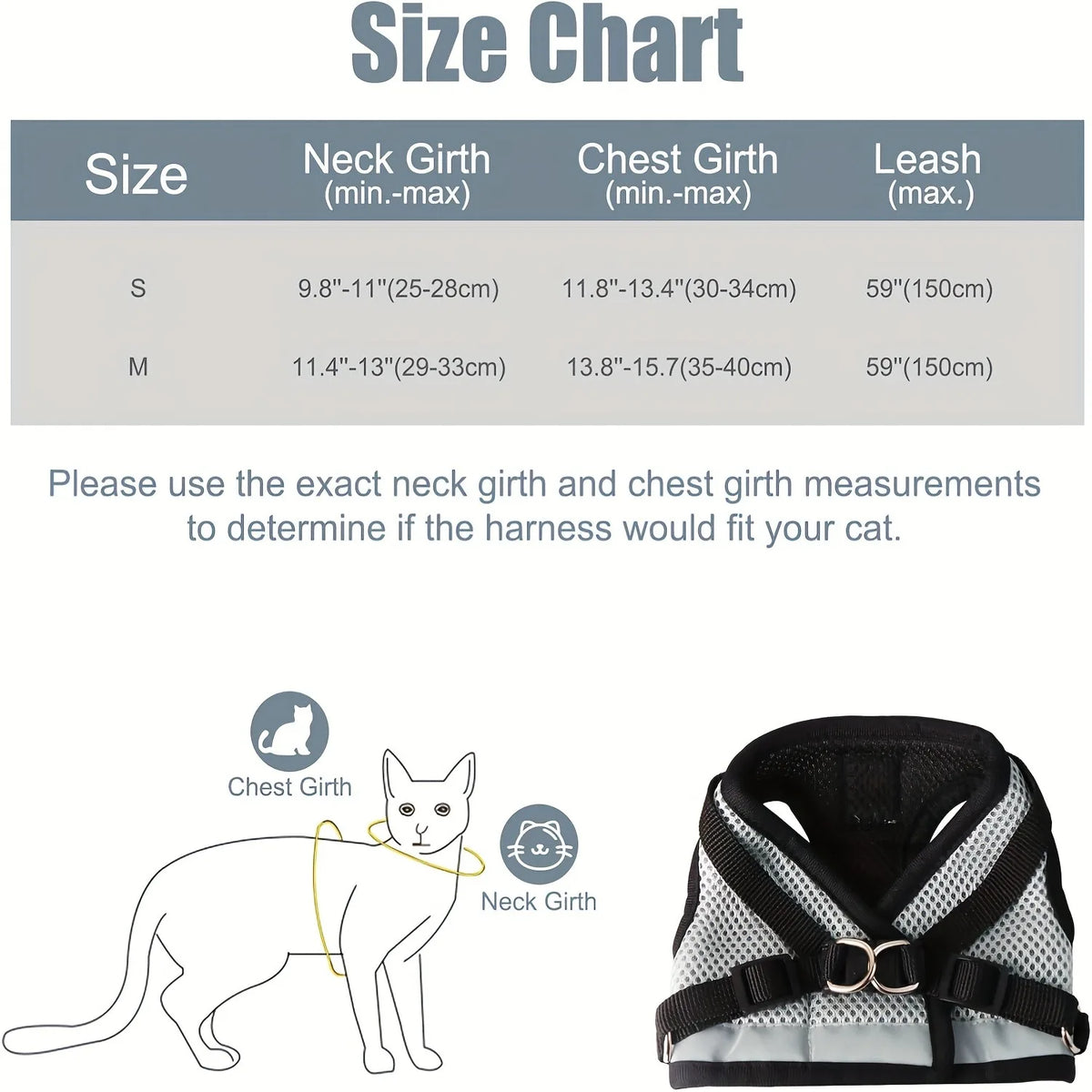 Pets Collar, Harness, Cats Pet Products Kitten Accessories Goods Kittens Harness Leash Things Breast-band Supplies For Cat Home