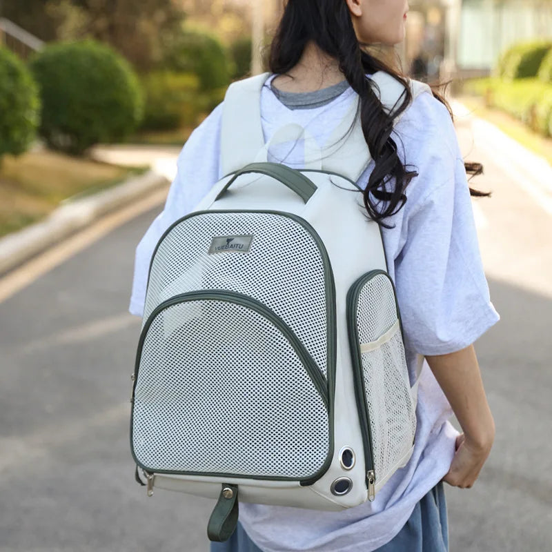 Breathable Pet Carrier Backpack for Cats & Small Dogs – product photo 2