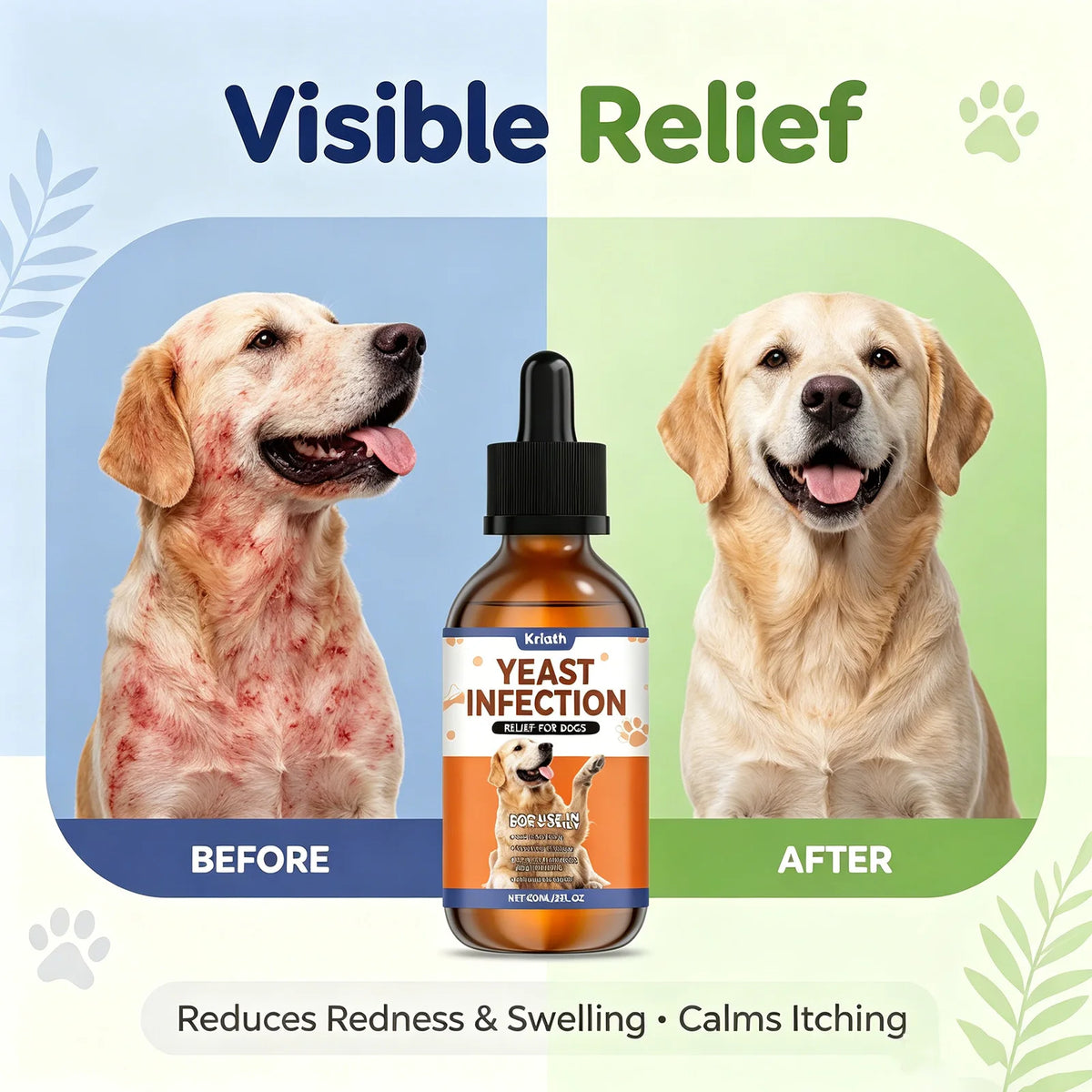 Herbal Skin & Coat Drops for Dogs