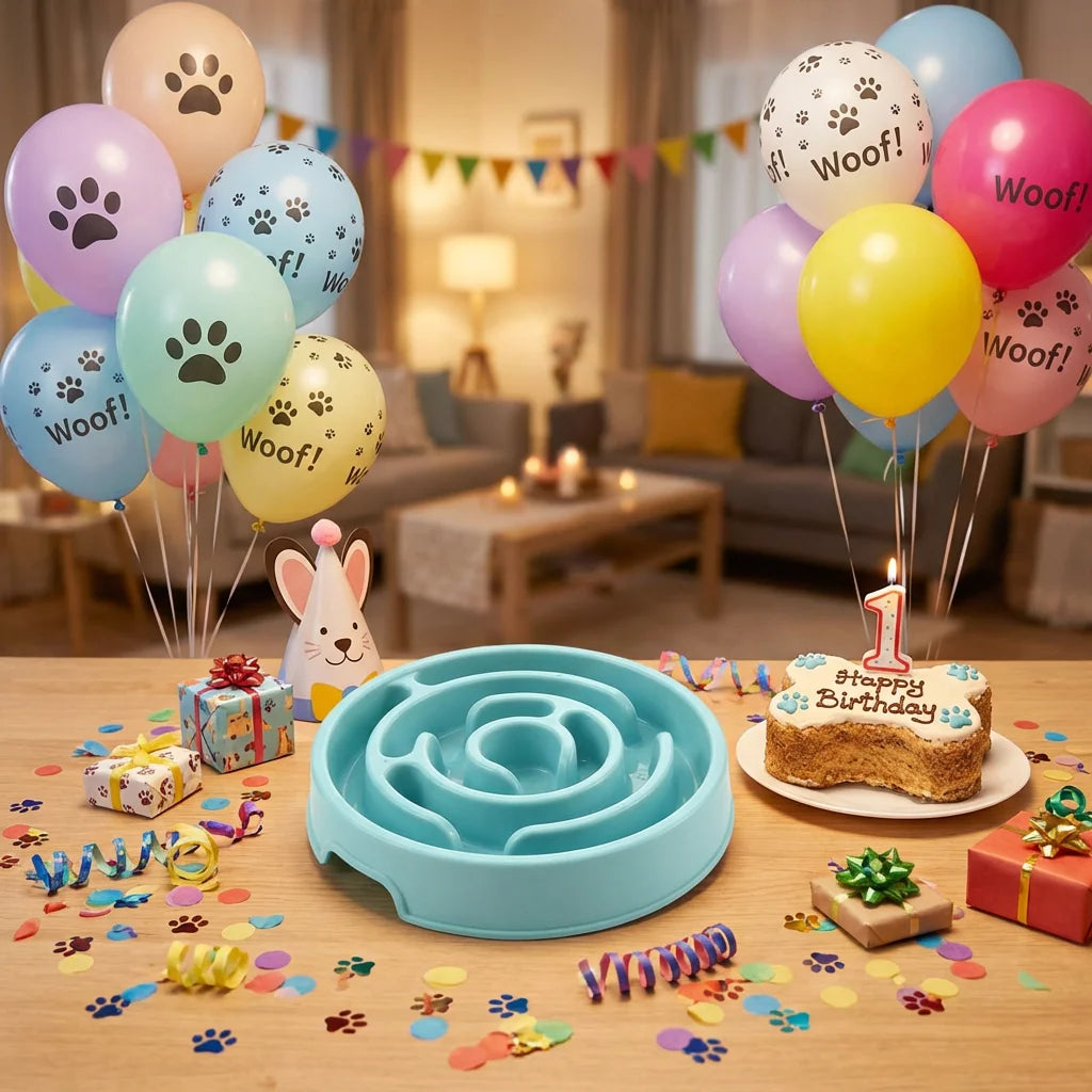 Non-Slip Maze Slow Feeder Bowl for Pets