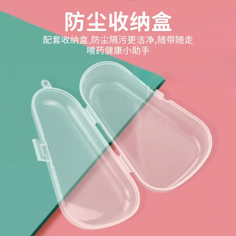 Pet feeding bottle boxed pet medicine feeder food grade anti-choking feeding set feeding artifact