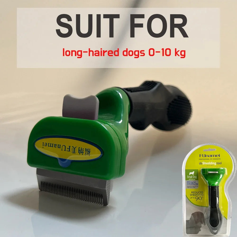 Massage & Deshedding Brush for Dogs and Cats