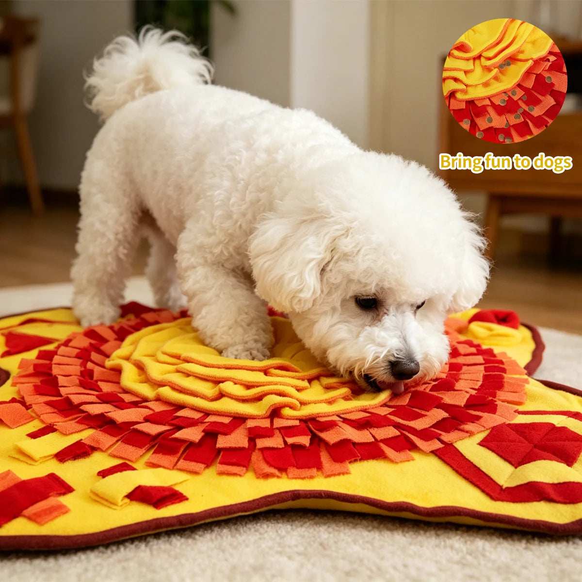 Washable Snuffle & Slow-Feeding Mat for Pets